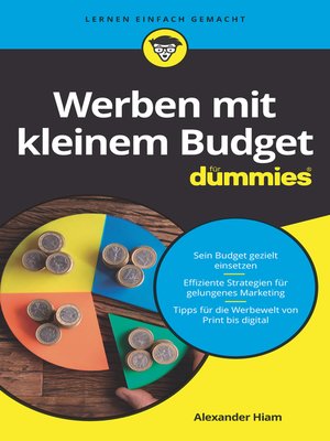 cover image of Werben mit kleinem Budget f&uuml;r Dummies